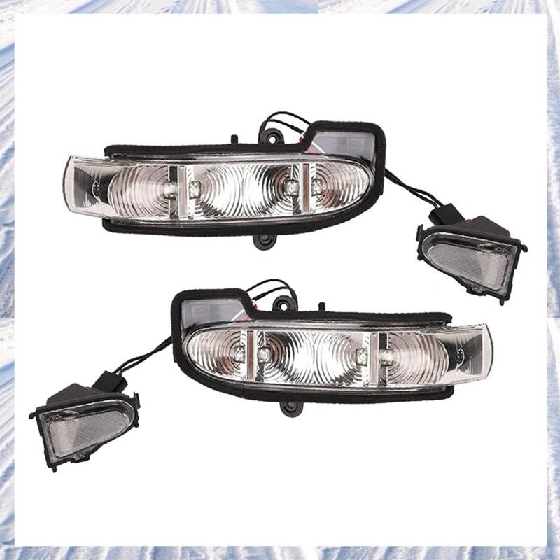 กระจกมองหลัง 1 คู่ไฟแสดงสถานะไฟเลี้ยวไฟสัญญาณสําหรับ EG Class W463 W211 S211 A2038201321 ก2038201421