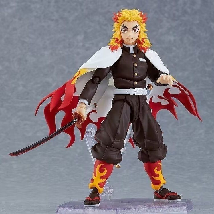 Demon Slayer figma 553 Purgatory Kyojuro Yanzhu Joint Movable Model Boxed Figure