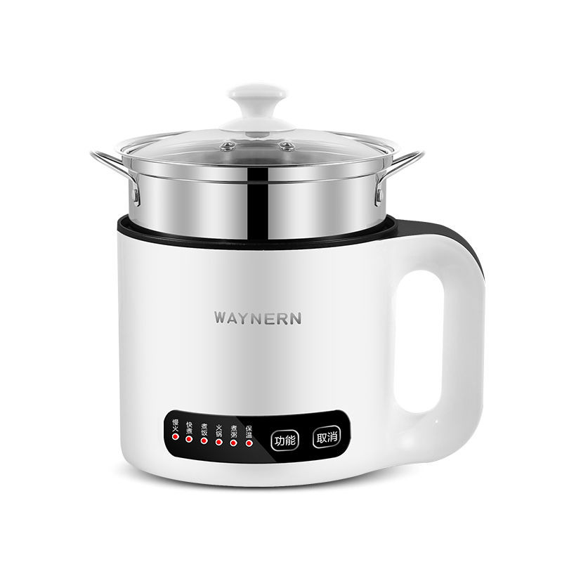 小电锅多功能智能电煮锅宿舍学生锅小型电饭煲人煮饭家用电饭锅Small electric cooker multifunctional intelligent electric cooker dormi