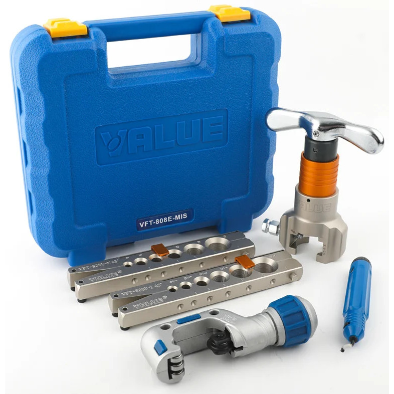 คุณภาพสูง เครื่องมือทําความเย็น Flaring Tools VFT-808E-MIS สําหรับท่อทองแดง