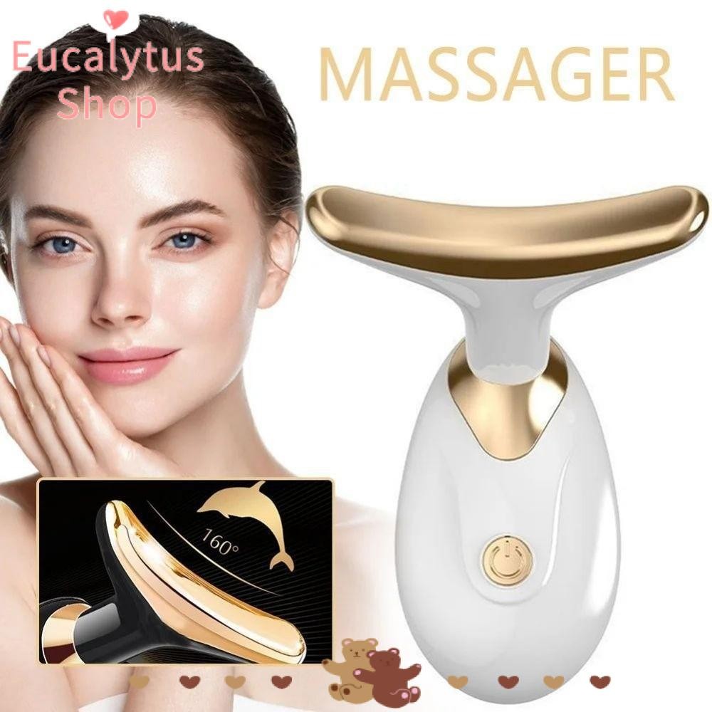 EUCALYTUSS เครื่องนวดไฟฟ้าบนใบหน้า, ยกกระชับและกระชับแบบพกพาเครื่องนวดหน้า, สากลต่อต้านริ้วรอยอุปกรณ์ความงามไฟฟ้าการรักษาผิวหน้า