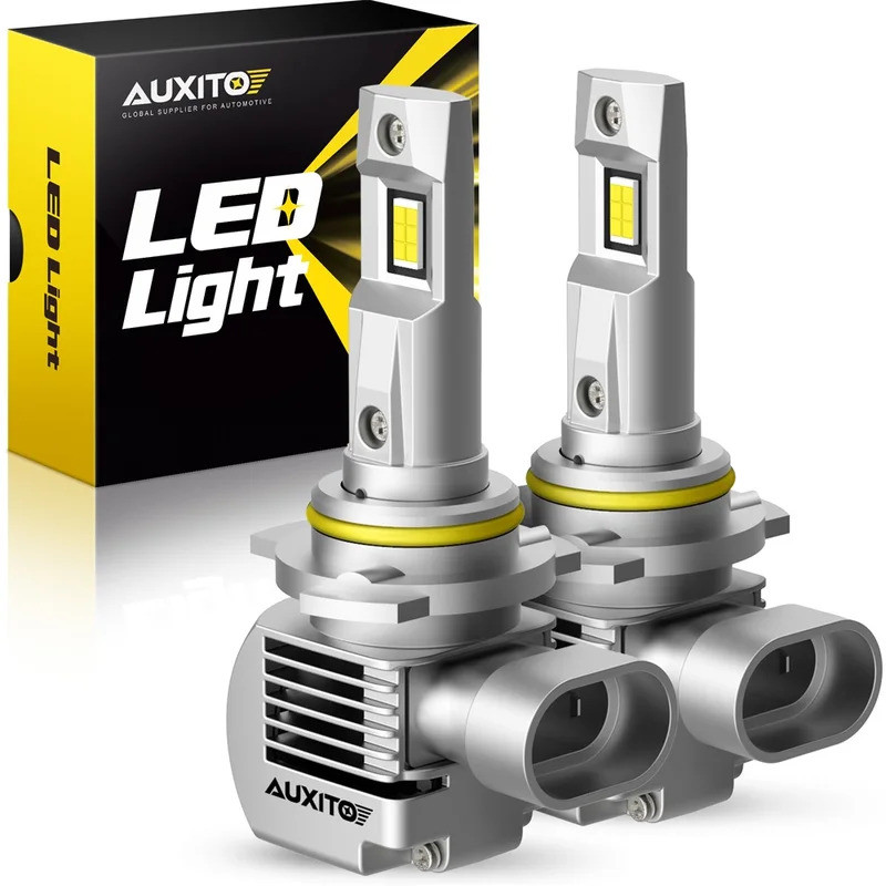 AUXITO 9012 HIR2 LED ไฟหน้าหลอดไฟ Canbus ข้อผิดพลาดฟรี 9004 9005 9006 9007 HB1 HB3 HB4 HB5 Hi/Lo LED