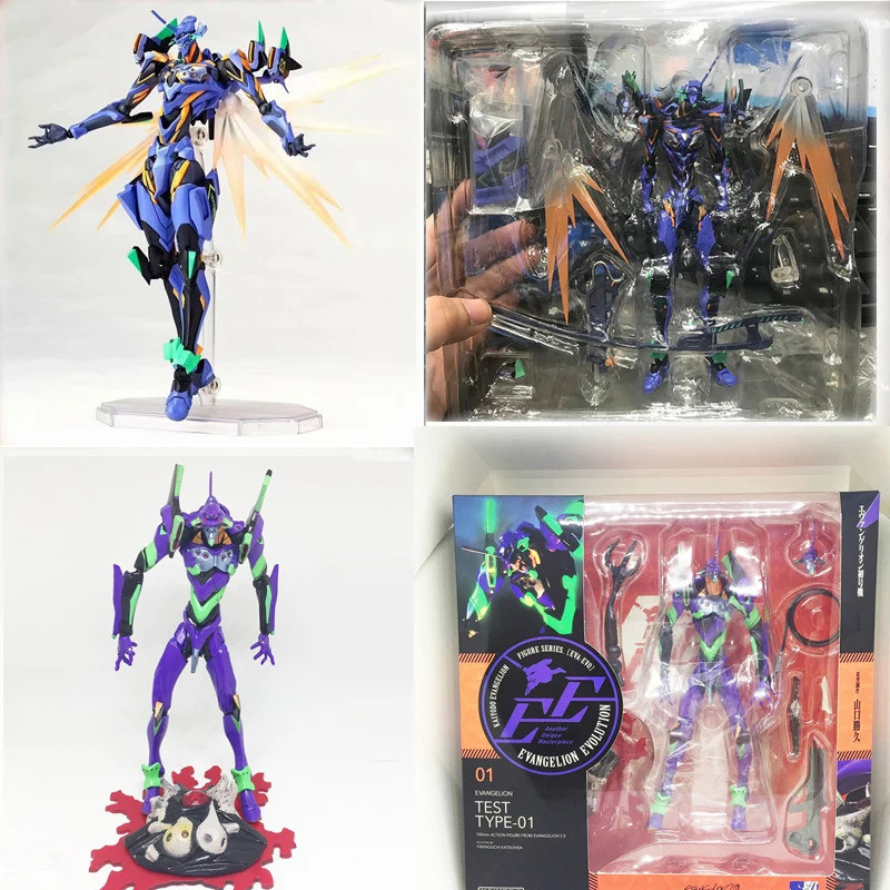 Revoltech TYPE EVA-01 EVA01 EVA Action Figure Collection ของขวัญของเล่น LED