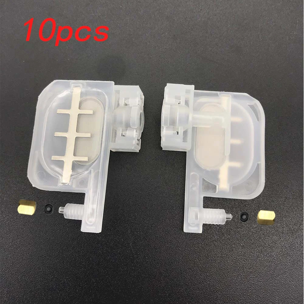 10PCS หมึกขนาดเล็ก Damper dft L1800 ตาข่ายใหญ่พร้อมหัวเหลี่ยมสําหรับ Epson Mutoh 2400 1390 1900 DX4 
