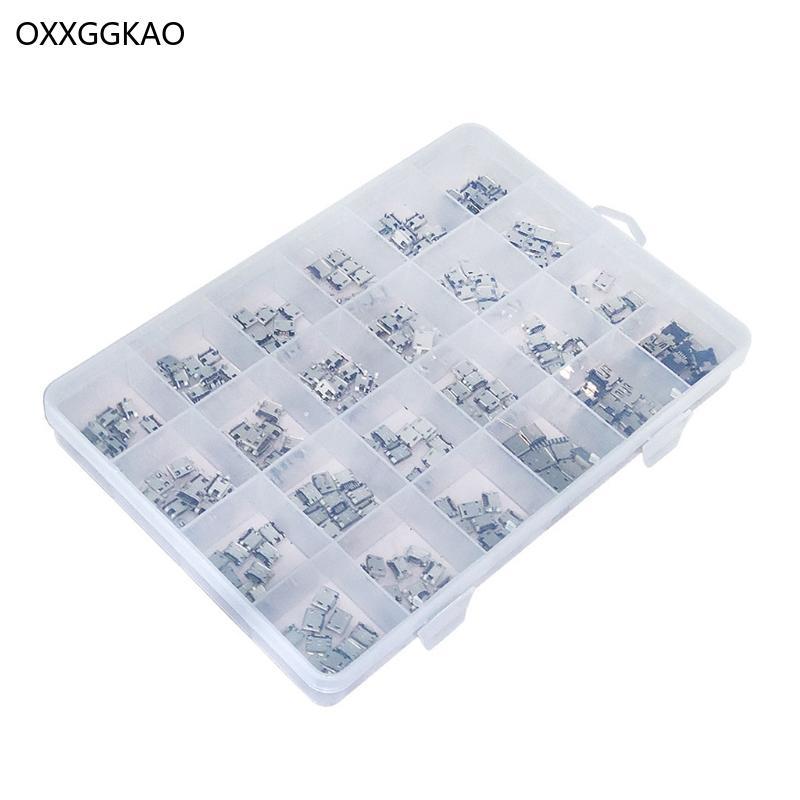 OXXGGKAO Professional Micro USB Connector 24 รุ่น Micro-USB Connector โลหะคุณภาพ
