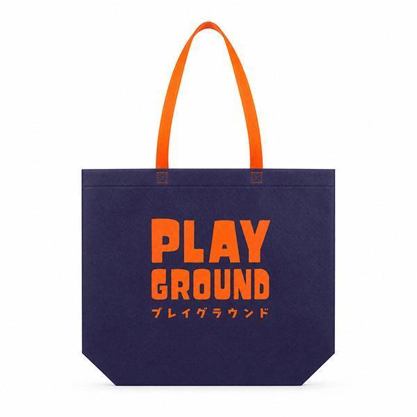 Bundanjai (กระเป๋า) PG1-กระเป๋าสปันบอนด์ : Play Ground-1B Spunbond Shopping Bag (PG1B-SPB-NBL45) W45xH35xS12 cm.