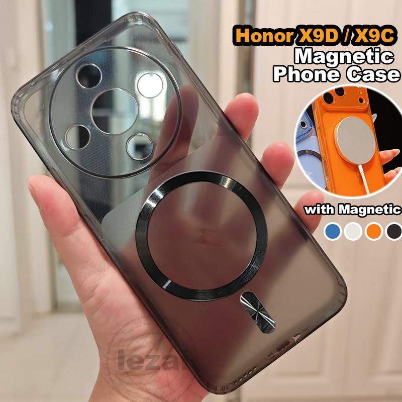 ไร้สายชาร์จแม่เหล็กกรณี เคสHonor X9D X 9D HonorX9D X9C X8D X7D X7C X6D X6B X6C X5C Plusเคส Case Clea