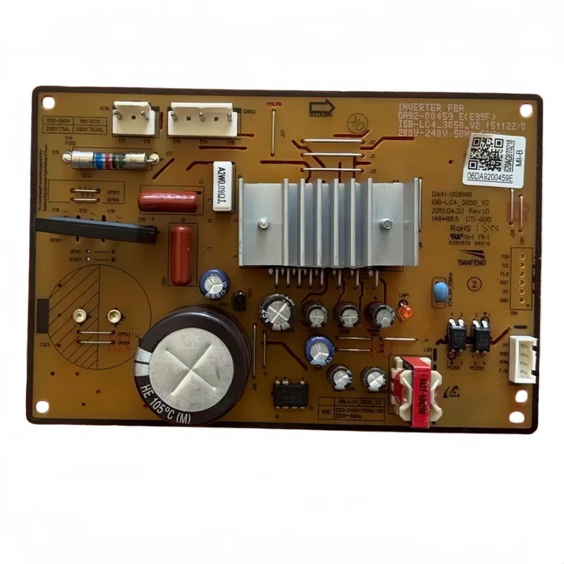 BCD-286 บอร์ดไดรฟ์ความถี่ตัวแปร DA92-459E DA41-00814B ชิ้นส่วนตู้เย็นเข้ากันได้กับตู้เย็น Samsung