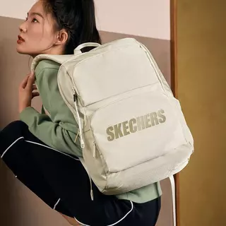 Skechers กระเป๋าเป้สะพายหลัง สไตล์เรียบง่ายกลางเพศ ใส่โน๊ตบุ๊คได้ กันน้ำ น้ำหนักเบา มีสีให้เลือกหลายสี สำหรับใช้ทำงานและเรียน - L320U196