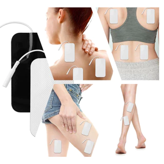 10/20PCS TENS Electrode Patch Self-Adhesive เปลี่ยนอุปกรณ์เสริมสําหรับเครื่องฝังเข็ม Body Massager