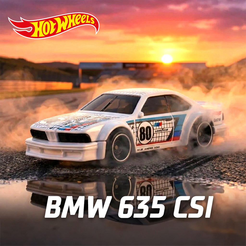 โมเดลรถอัลลอย BMW 635 CSi BMW 635 โมเดลรถของเล่นจําลอง 25P