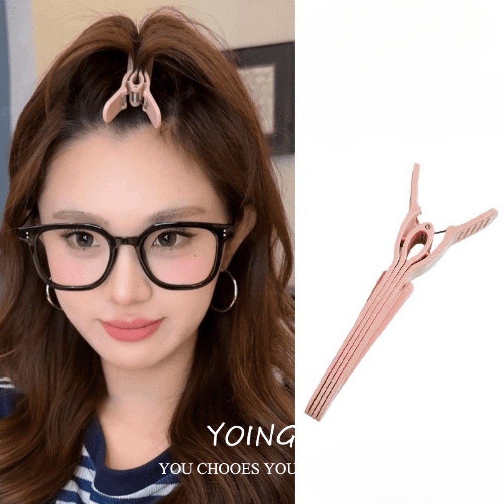 Yoing/Four-Tooth Clip คลิปปุยไม่มีรอยต่อ High Skull Top Hollow Anti-Slip แปด-Charac