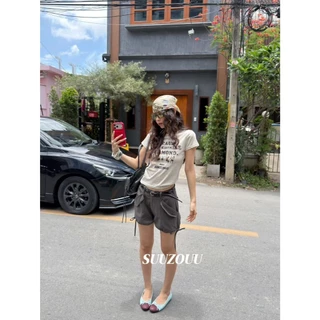 ❤ 🧵 🇰🇷 SU366 เสื้อยืดลายน้องหมา ใส่แล้วใจละลายลุคง่าย ๆ ที่ใส่ได้ทุกวัน แฟชั่นเกาหลี TAG MM Fish 🧡