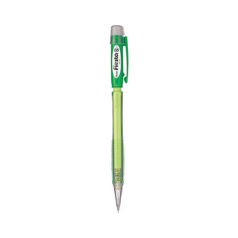 PENTEL ดินสอกด รุ่น Fiesta AX105W-A ขนาด 0.5 มม. ด้ามสีขาวดำ