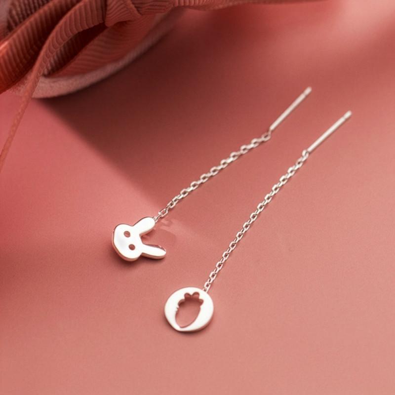 Bunny Dreams Earrings ต่างหูเงินแท้ S925 [MERCELO]