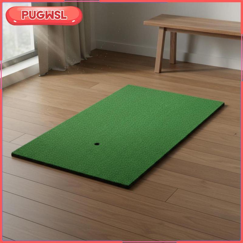 [pugwsl] เสื่อตีกอล์ฟหญ้าเทียมเสื่อฝึกกอล์ฟอุปกรณ์กีฬาในร่ม