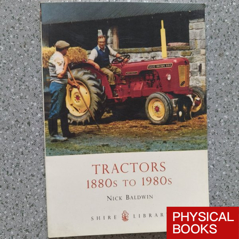 หนังสือภาษาอังกฤษ TRACTORS 1880s  1980s มือสอง