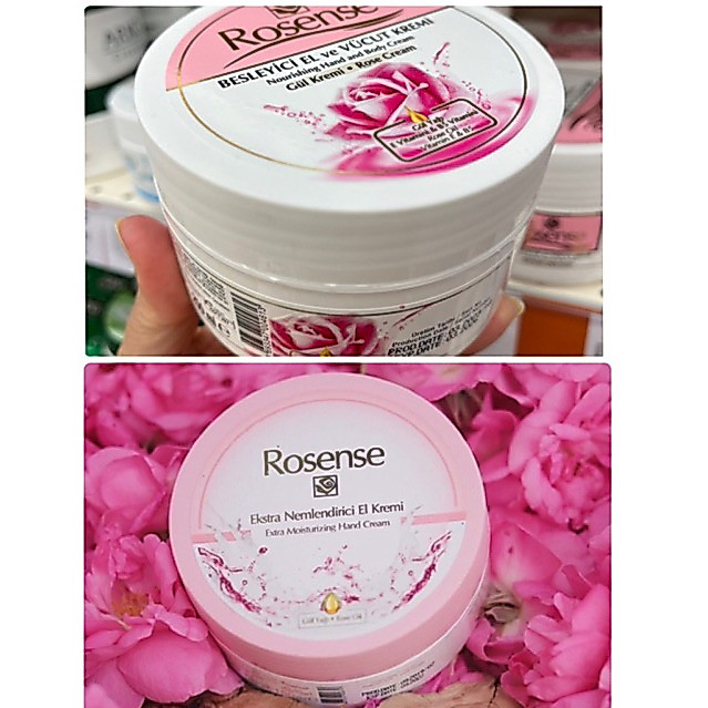 ครีมบำรุงผิวrosenseส่วนผสมน้ำมันกุหลาบ 250ml จากตุรกี สูตร เอ็กซ์ตร้าและสูตรธรรมดา
