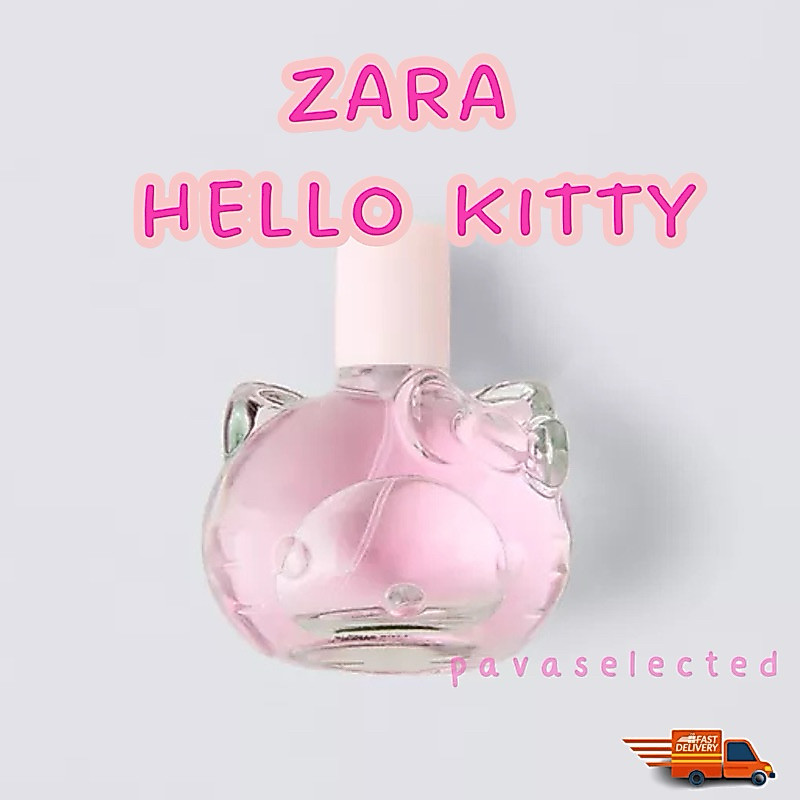 ส่งด่วน 🚨 Zara Hello Kitty EDT น้ำหอมกลิ่นเด็กผู้หญิง คิตตี้ ของแท้หิ้วจากช้อปไทย