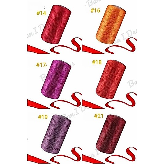 เชือกร่ม 1.5 มิล สีพื้น เชือกร่มเกรด A (10107)