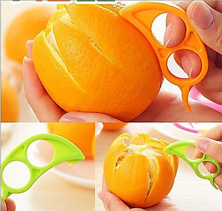 Ready Stock 1Pcs Creative Orange Peelers Zesters Lemon Slicer Fruit Stripper Easy Opener