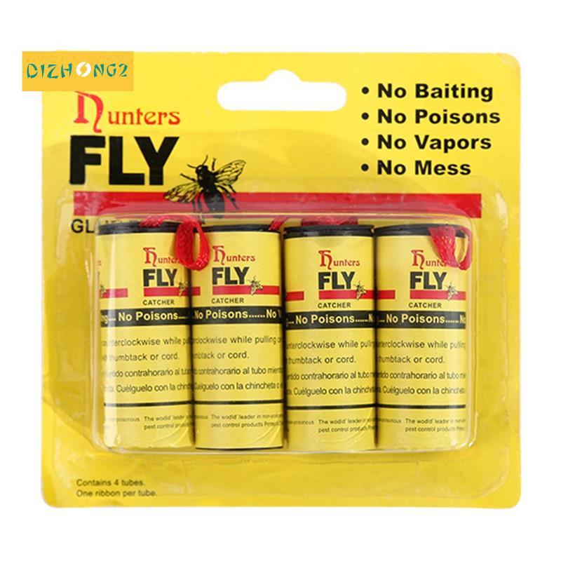[dizhong2]Sticky Fly Roll Sticky Flyboard Fly Stick Fly กระดาษทิชชู่ Roll