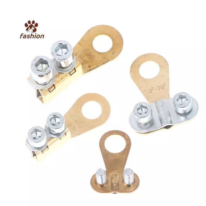 [Fas-t] คลิปแบตเตอรี่รถยนต์ขั้วแบตเตอรี่รถยนต์ Thiened Wire ทองแดงบริสุทธิ์ Pile Head Terminal Chu Replacement
