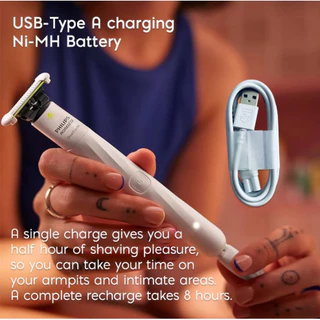 Intimate Groomer Philips OneBlade QP1924/70 SkinProtect Trim Shave 3mm หวี IPX7 เปียกแห้ง รักแร้จุดซ่อนเร้นผิวแพ้ง่าย