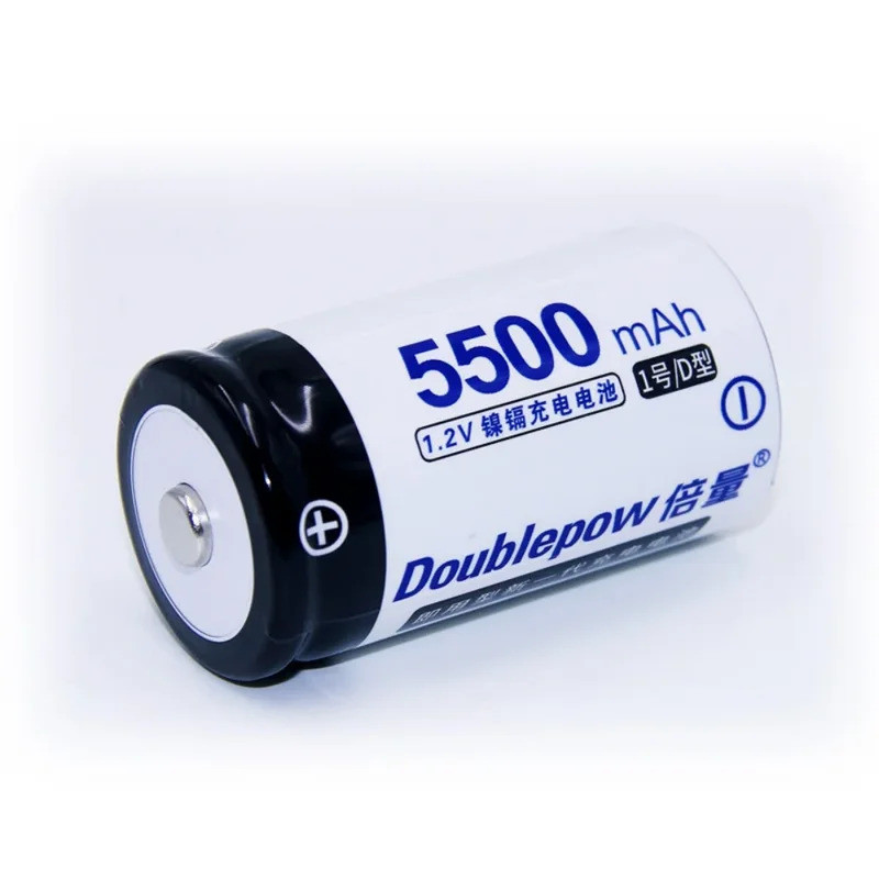 1-10PCS 1.2V D ขนาดแบตเตอรี่ชาร์จ 5500mAh R14 LR14 NIMH C แบตเตอรี่แบตเตอรี่สําหรับเครื่องทําน้ําอุ่