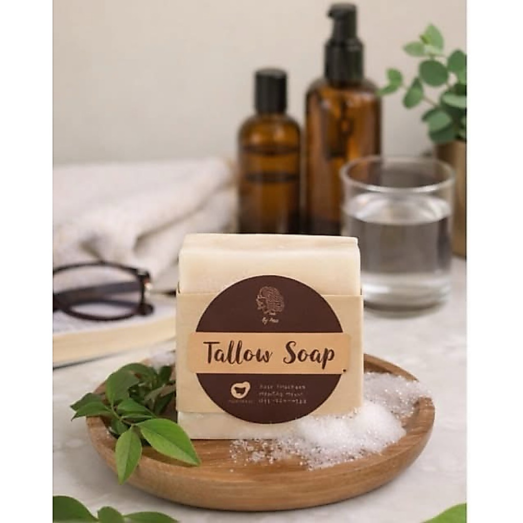 Tallow Soap / สบู่ไขมันเนื้อแท้ กลิ่นหอม ผิวนุ่มชุ่มชื้น