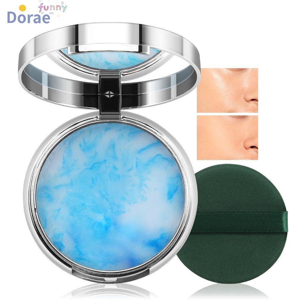 DORAESE Pressed Setting Powder, Lavender Long Lasting Oil Control Pressed Powder, All Skin Type Wate