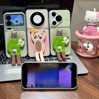 [พร้อมส่ง] Griptok ที่วางมือถือแบบพับได้ รูปสัตว์การ์ตูนสุดน่ารัก แม่เหล็กติดตู้เย็น ที่วางโทรศัพท์มือถือลายการ์ตูนสัตว์