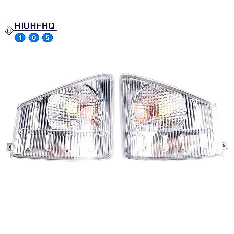 Hiuhfhq106Car ไฟหน้าชุดไฟหน้าหมอกมุมโคมไฟ forISUZU NPR NQR 700P 2008-2020