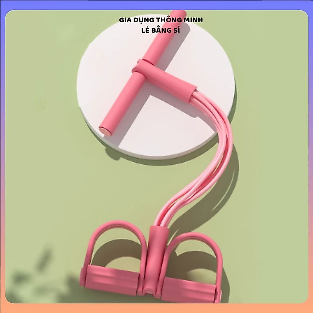 6-TUBE RESISTANCE Elastic Band - เครื่องมือออกกําลังกายหน้าท้องที่สะดวก