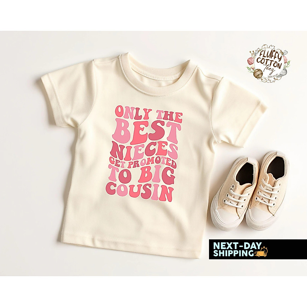 Bi Cousin Announcement Shirt, Niece ift, Matchin Family Tee
