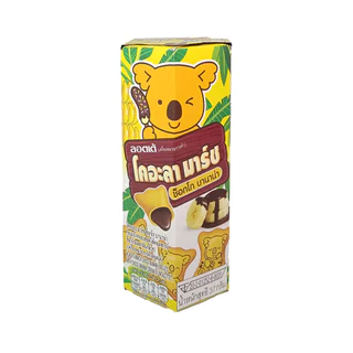 Koala March Biscuit Chocolate โคอะลามาร์ช บิสกิตสอดไส้รสช็อกโกแลต 37 กรัม