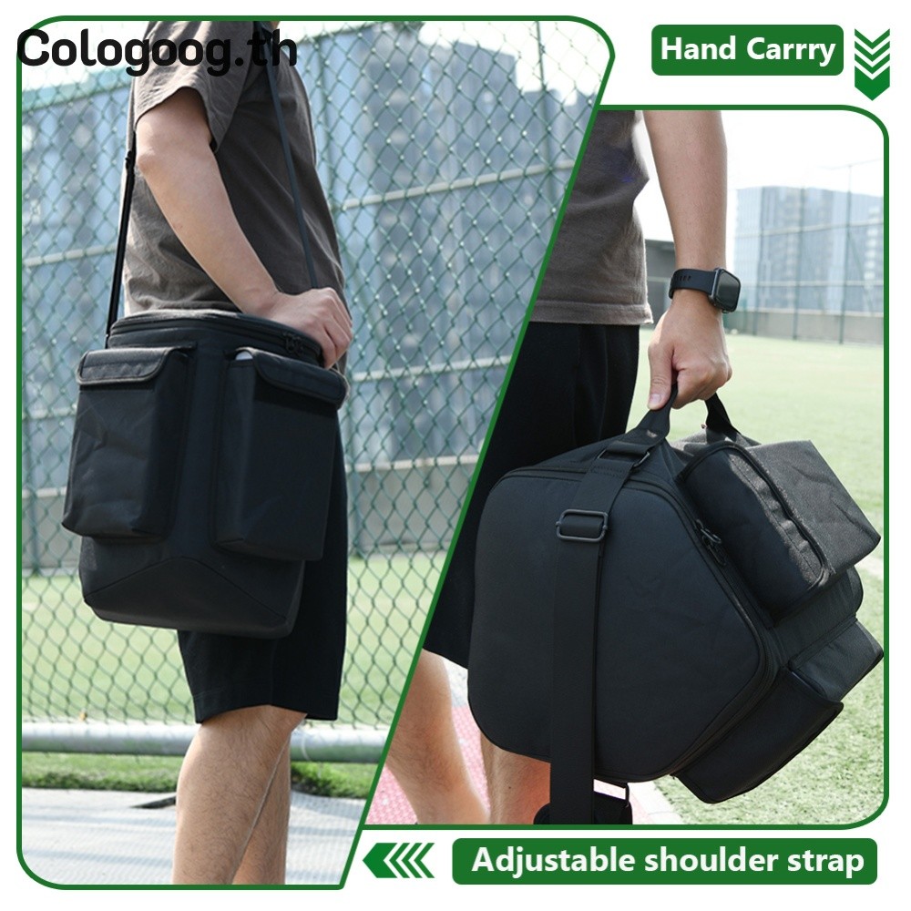 [-th] กระเป๋าเดินทางกันกระแทกกระเป๋าถือกระเป๋า Anti-Drop Organizer พร้อมที่จับและสายคล้องไหล่และอุปก