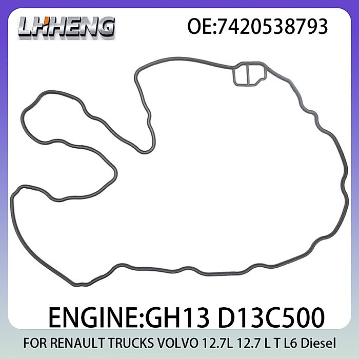 Valve cover gasket FOR RENAULT TRUCKS UD TRUCKS VOLVO 9700 9900 B13 FH FM FMX VNL 12.7L 12.7 L T L6