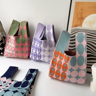 BikiniSexy✨✨กระเป๋าถือผ้าถัก ส่งไวจากไทย กระเป๋า ใส่ของ กระเ…