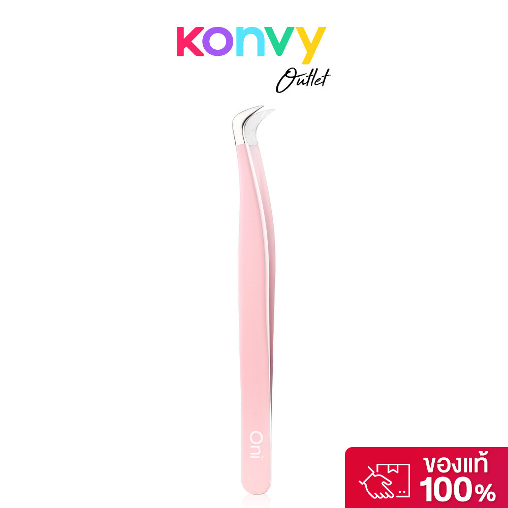 Oni Curved Lash Tweezer โอนิ แหนบขนตาทรงโค้ง.