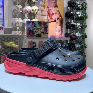 Cross Hole รองเท้าผู้ชายผู้หญิง Speedy Snail กีฬากลางแจ้ง Baotou รองเท้าแตะรองเท้าแตะ Anti-slip หนา soled Beach