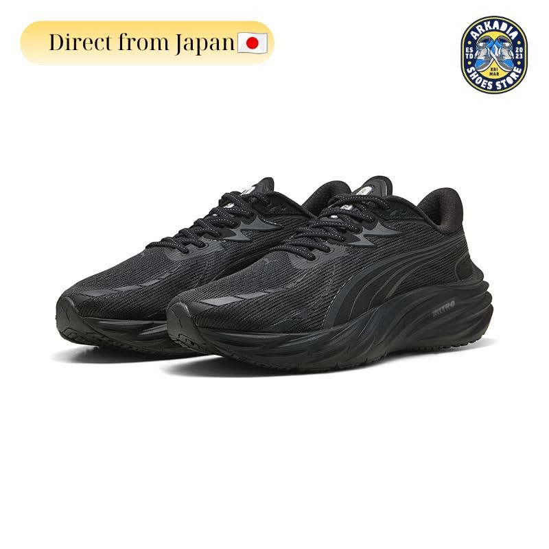 [PUMA] รองเท้าวิ่ง Velocity Nitro 4 Wide 312066 ผู้ชาย 25 ปีฤดูใบไม้ร่วง/ฤดูหนาวสีดํา(01) 25.0 ซม. [