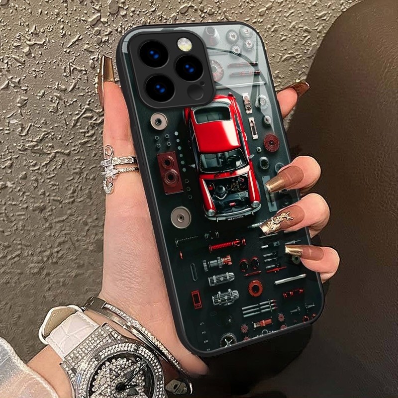 เคส Iphone 15 Pro Max 7s Plus Xr Glass Case 14 Pro Max 11 12 Iphone Xr Plus Xsmax Casing hp Iphone 1