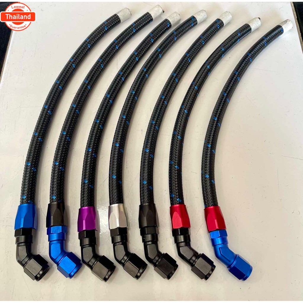 หัว AN6 งอ 45 องศา และ 90 องศา พร้อมสาย 30 ซม.