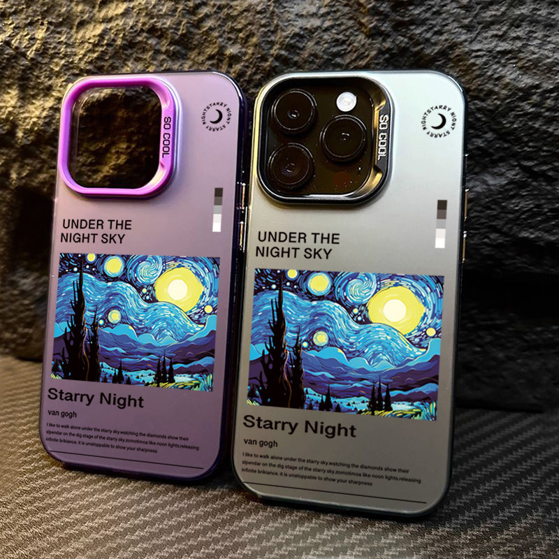 กรณีสําหรับ POCO X7 X6Pro X6 X5Pro F7Pro F6Pro F6 F5Pro F5 F4 F4GT F3 M6 M4Pro Van Gogh ภาพวาดสีน้ํา