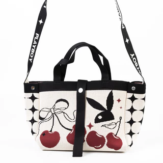 PLAYBOY รุ่น Cerise Bag กระเป๋าผ้าผู้หญิง รหัส ST-BS253PB136 ดีไซน์กระเป๋าผ้าไหมพรม มี 3 สี