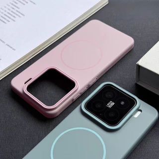 เคสโทรศัพท์สําหรับ Xiaomi 15 15s Pro 12 13 14 Ultra 12x 12s Civi 5 Pro ผิวแม่เหล็กรู้สึกปลอกบางเฉียบและน้ําหนักเบาฝาครอบ