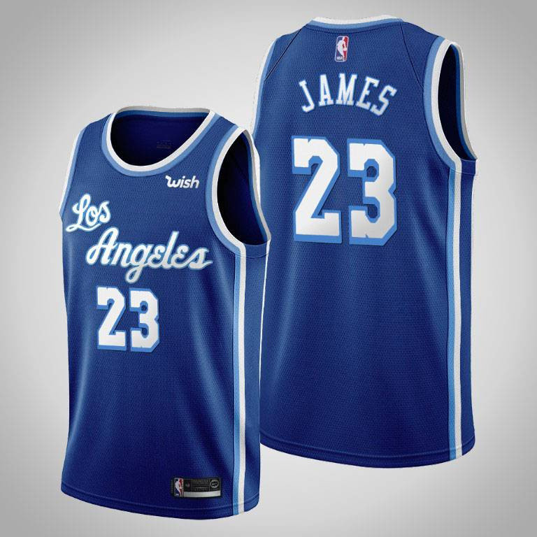 เสื้อบาสเก็ตบอล LA Lakers Classic City Edition รวมลายของJames, Ingram, Rondo และHart
