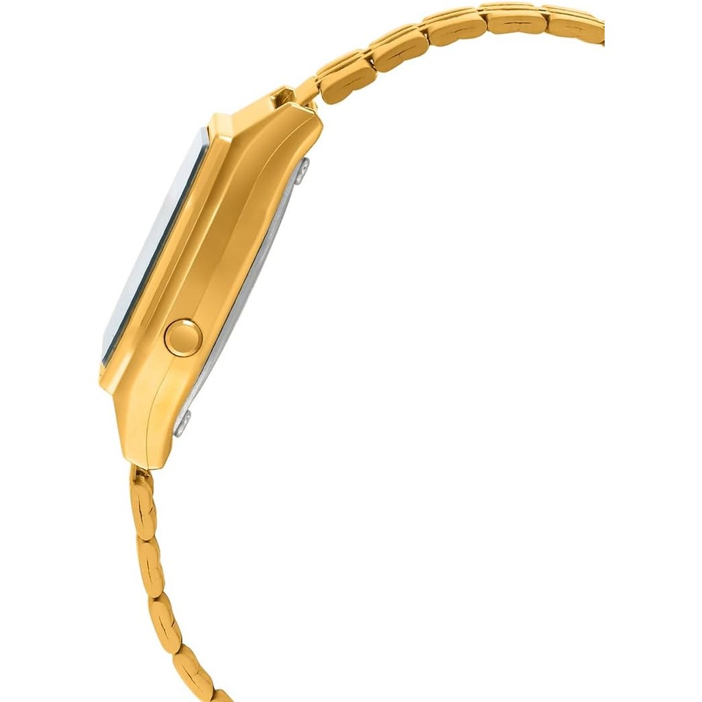 Casio Ladies LA680WGA-1B นาฬิกาควอทซ์โลหะสีทอง NIDO