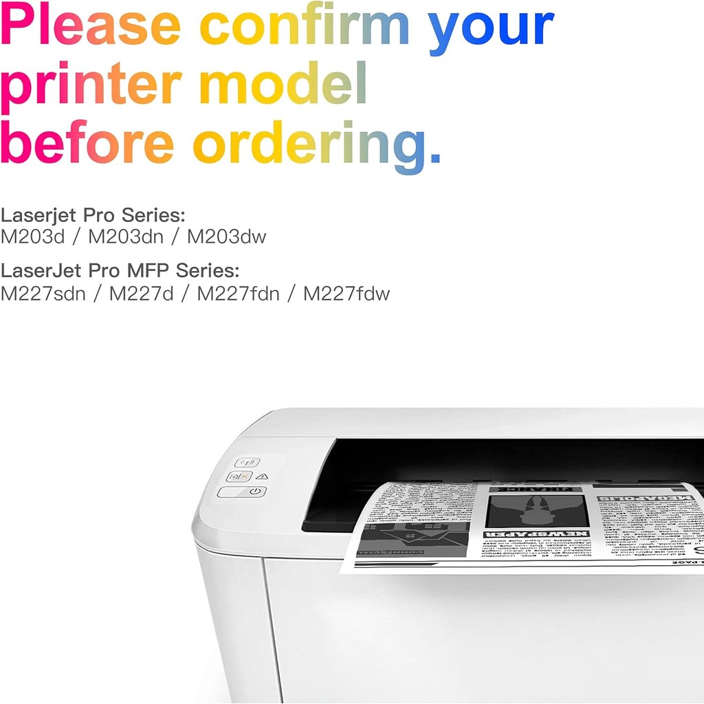 Uniwork 30A ตลับหมึกสีดํา - ใช้งานร่วมกับ CF230A ตลับหมึกสําหรับ HP 30A CF230A 30X CF230X ใช้กับ HP 